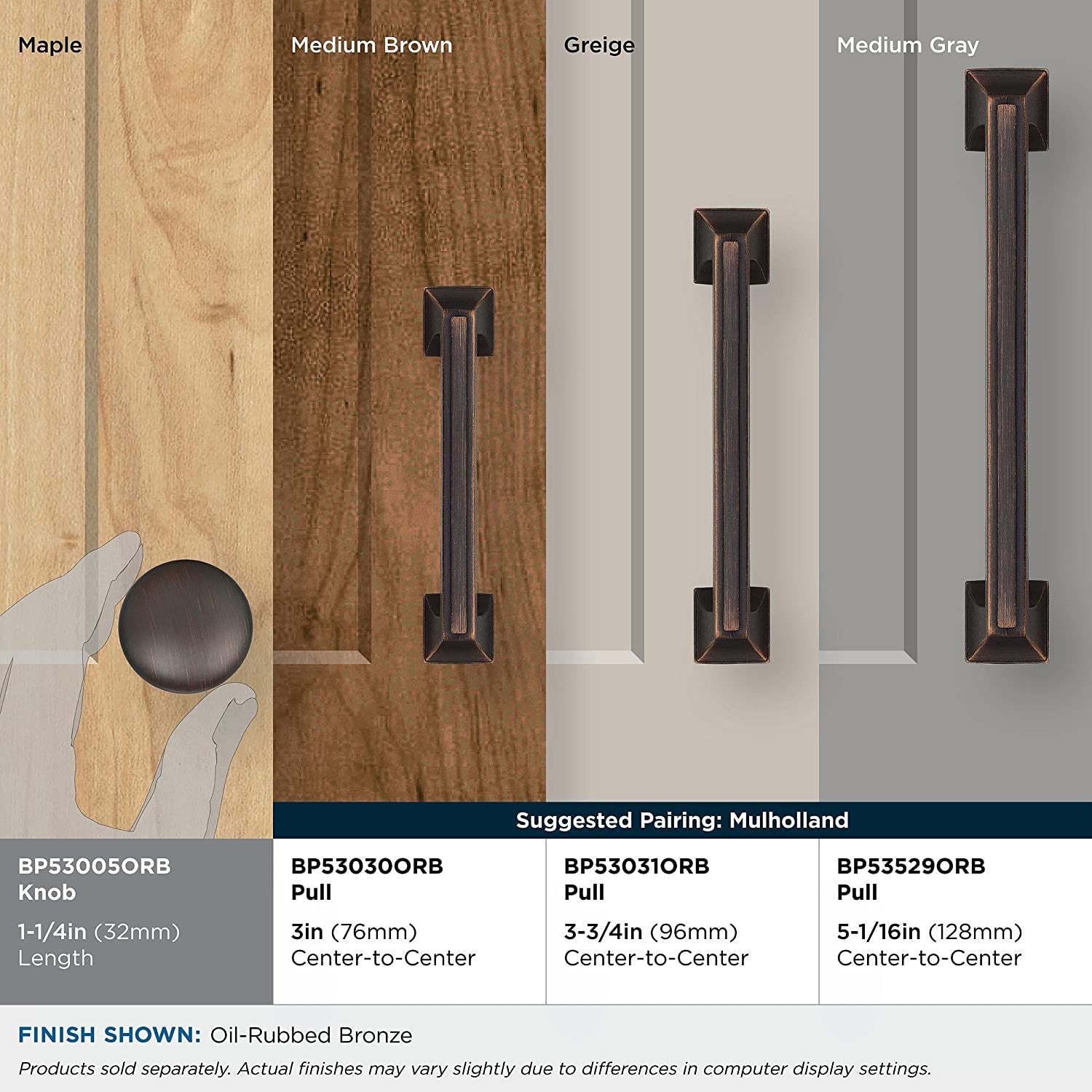 | Cabinet Knob | Oil Rubbed Bronze | 1-1/4 Inch (32 Mm) Diameter | Edona | Drawer Knob | Cabinet Hardware (Pack of 1)